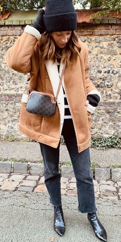 Gilet Outfit, Winter Jacket Outfits, Japan Outfits, Winter Coat Outfits, Cosy Outfit, Cozy Fall Outfits