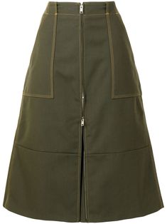 Skirt Png, Pola Rok, Utility Skirt, Office Skirt, Khaki Skirt, Green Jeans, Little Outfits, Fall Skirts, 1920s Fashion