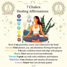 Chakra Knowledge, Chakra For Beginners, Chakra Meanings, Manifestation Prayer, Art Careers, Sacral Chakra Healing, Chakra Mantra, Energy Vibes, 7 Chakra Bracelet