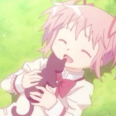 #madokamagica, #madokakaname, #madoka, #icon, #pfp Madoka Aesthetic, Madoka Gif, Madoka Kaname Icon, Madoka Pfp, Banner Ideas, Raise Your Hand