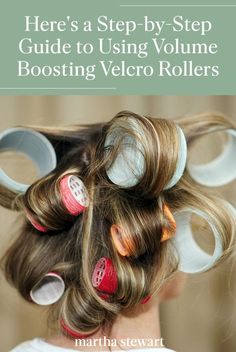 Curl Hair With Rollers, Using Velcro Rollers, Best Hair Rollers, Velcro Hair Rollers, Best Hair Curler, Curled Hairstyles For Medium Hair, Roller Curls