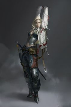 Concept Artist Portfolio, Dungeons And Dragons Rules, Female Armor, Indie Art, Concept Art Character, Digital Art Illustration, Urban Fantasy, Art Poses