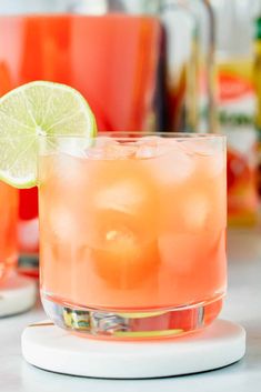 a close up of a drink on a table