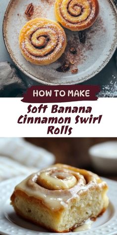 Indulge in the irresistible flavor of our Soft Banana Cinnamon Swirl Rolls! These delightful rolls combine the natural sweetness of ripe bananas and gooey cinnamon for the perfect brunch or cozy afternoon snack. With easy-to-follow steps, you can whip up a dozen delicious rolls topped with creamy icing. Try this simple recipe and savor the joy of homemade goodness! Perfect for sharing or enjoying all on your own. #BananaCinnamonRolls #BrunchIdeas #DeliciousDessert Dessert Recipes Using Ripe Bananas, Deserts With Banana, One Ripe Banana Recipe, Ripe Banana Recipes Easy, Ripe Bananas Recipes, Recipes With Ripe Bananas, Recipes For Ripe Bananas, Ripe Banana Recipes, Ripe Banana Recipe