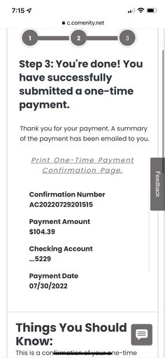 an email form that is being used to pay for someone's account or credit card