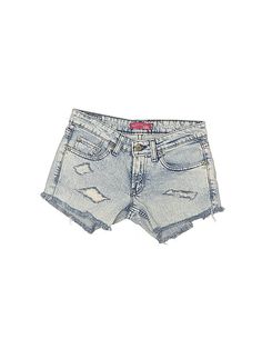 Levi's Denim Shorts Size: 5 Bottoms - used. 1% Spandex, 99% Cotton | Levi's Denim Shorts: Blue Bottoms - Size 5 Levis Denim Shorts, Blue Denim Shorts, Levis Denim, Womens Bottoms, Blue Denim, Levi's, Denim Shorts, Women Handbags, Spandex