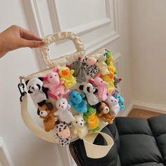 Unusual Handbags, Fluffy Shoes, Cartoon Doll, Fashion Creative, Luxury Designer Handbags, Bag Luxury, Designer Shoulder Bags, Canvas Shoulder Bag