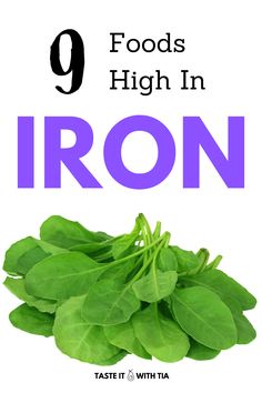 What Foods Have Iron In Them, Foods That Have Iron In Them, Foods That Have Iron, High Iron Meals, Low Iron Symptoms, Iron Rich Foods List, Dietitian Tips, Iron Foods