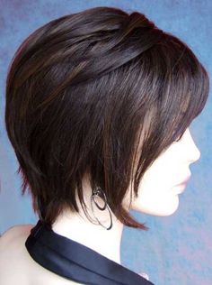 Best Short Straight Hairstyles | Short Hairstyles Trendy Short Straight Layered Hair, Short Straight Hairstyles, Longer Layers, Straight Layered Hair, Edgy Pixie, Straight Hair Cuts, Chin Length Hair, Hair Styles 2014, 2015 Hairstyles