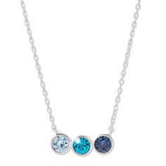 Create a custom necklace with three birthstones you choose! The 3 stones are bezel set into a Sterling Silver polo chain. Necklace With Birthstones, Birthstone Necklaces, Coordinates Jewelry, Bezel Set Necklace, Necklace For Mom, Family Necklace, Monogram Jewelry, Set Necklace, Cz Stud Earrings