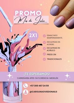 Digital Flyer, Spa, Pink