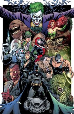 the joker and his gang from batman comics