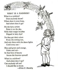 the poem is written in black and white with an image of a boy standing next to a