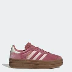 Gazelle | adidas US Trendy Sneakers For Women 2024, Platform Adidas, Pink Gazelle, Gazelle Bold Shoes, Adidas Gazelle Pink, Pink Gazelles, Adidas Gazelle Bold, Gazelle Bold, Bold Shoes