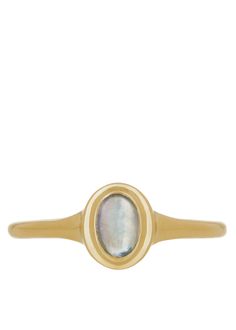 Ondine Ring - Moonstone – Mondo Mondo Luxury Heirloom Yellow Gold Moonstone Ring, Luxury Heirloom Moonstone Ring With Center Stone, Stone Gold Ring, Gold Fronts, Ring Moonstone, Blue Moonstone, Gold Ring Sets, Stone Gold, Fine Rings