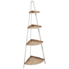 Get Four-Tiered Wood Corner Shelf online or find other Book Cases & Shelves products from HobbyLobby.com Round Shelf Decor, Small Corner Decor, 5 Tier Shelf, Wood Corner Shelf, Massage Room Design, Corner Shelf Design, Wood Corner Shelves, Small Room Makeover, 4 Tier Shelf