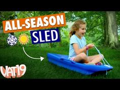 (44) Sled in the Summer - YouTube Penguin Party, Ice Sheet, Snow Melting, Kids Party Themes, Sled, Grandchildren, In Summer, The Snow, Custom Cars