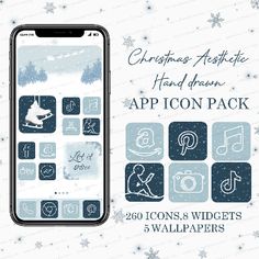 the app icon pack includes icons and wallpapers for iphone, ipad or ipod