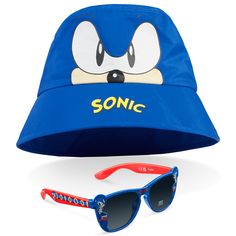 PRICES MAY VARY. Get your little Sonic fan ready for fun in the sun with this cool kids sun hat and sunglasses set. The set includes a lightweight and breathable childrens bucket hat and a matching pair of childrens sunglasses, perfect for providing extra protection for your little one during warm summer days This boys Sonic hat and sunglasses set comes in one size fits all, meaning it's perfect for kids of all ages and will continue to fit them for summers to come so they can stay stylish and p Playful Sun Hat With Uv Protection For Outdoor, Playful Blue Hats With Upf 50+, Playful Sun Hat For Beach Season, Playful Sun Hat With Uv Protection, Summer Sun Hat With Uv Protection For Playtime, Playful Beach Season Hat With Uv Protection, Uv Protection Sun Hat For Summer Playtime, Playful Beach Season Hats With Uv Protection, Summer Plastic Sunglasses For Outdoor Activities