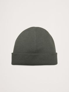 This cotton beanie is made from soft, organic cotton with a beautiful rib stitch texture, crafted for a modern, fisherman-hat style fit that sits higher on the head than the average beanie.  Organic: Made with certified, organically grown cotton that's easier on the earth.  Length (flat): 7. 5" Everyday Cotton Beanie Hat, Winter Cotton Bonnet Cap, Cotton Winter Bonnet, Adjustable Cotton Beanie, Everyday Cotton Knitted Hat, Everyday Knitted Cotton Hat, Warm Cotton Beanie Bonnet, Adjustable Cotton Beanie For Everyday, Warm Cotton Beanie Hat