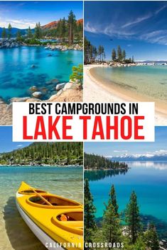 the best campgrounds in lake tahoe