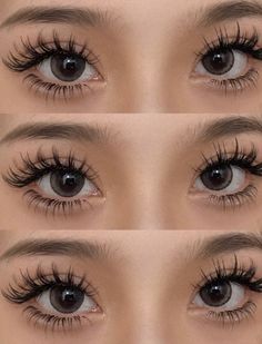 Lash Extensions Styles Round Eyes, Magna Lashes, Wet Eyelash Look, Doe Eye Makeup Black Women, Lash Extensions Downturned Eyes, Manwha Lash Extensions, Classic Doll Eyelash Extensions, Dolly Eyelashes, Baby Doll Lashes