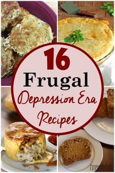 Frugal and Flavorful Depression Era Recipes- From depression era desserts to dinners, here is a list of 16 affordable and delicious recipes to try at home. Recipes To Try At Home, Cooking On A Budget, Recipes To Try, Frugal Meals, Cheap Eats, Idee Pasto Sano