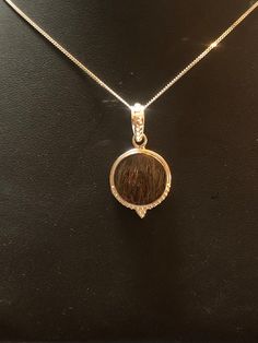 "Sterling silver round beaded pendant made with your pets hair or my stock hair you choose. The center has the hair encased in it, so the color of the mane/tail hair will be the color of the center stone..  14MM ROUND  CAN BE MADE WITH ANY PET HAIR/FUR, DOG, CAT, HORSE, ALSO CAN BE MADE WITH CREMATION ASH This is Sterling Silver 1/2\" I need a 4 inch pencil round section of hair for this piece. PLEASE KEEP IN MIND BEFORE ORDERING: *I can combine the hair of more than one  and place them in the s Horse Hair Necklace, Horse Jewelry Diy, Horse Remembrance, Horse Hair Braiding, Horse Hair Tassels, Horse Hair Pottery, Horse Hair Jewelry, Remembrance Necklaces, Hair Necklace