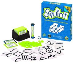 this is an image of a game with letters and numbers on the board, including two pens