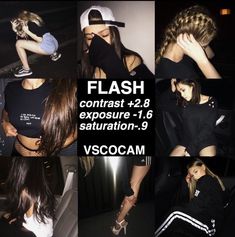 a collage of photos with the caption flash