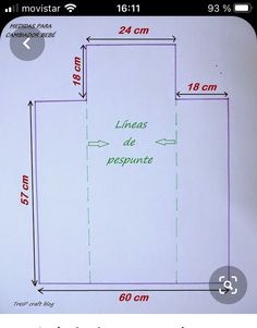 an image of a room with measurements for the wall and floor area in front of it