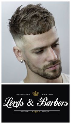 LORDS & BARBERS Barber Haircuts, Hiar Style, Men's Hairstyles, Mens Hairstyles Short, Hairstyles Short, Hairstyles Haircuts, Hair Cut, Round Face