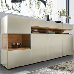 an image of a modern sideboard in the living room