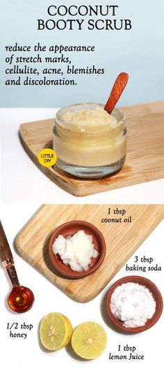 Face Scrubs, Diy Body Scrub, Diy Body Care, Baking Soda Shampoo, Diy Scrub, Body Scrubs, Homemade Face, Skin Care Remedies, Skin Care Recipes