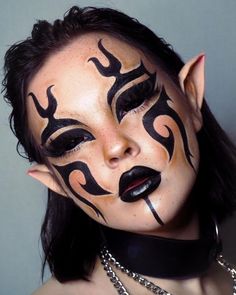 Which Make Up, Fantasy Makeup Ideas Creative, Sfx Makeup Ideas, Faceart Makeup, Halloweenský Makeup, Drag Make-up, Drag Makeup