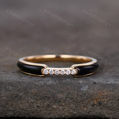 Unique Black Onyx Wedding Band Solid 14k Yellow Gold Rings Moissanite Wedding Band Half Eternity Band Vintage Bridal Anniversary Ring - Etsy Onyx Wedding Band, Rings Moissanite, Moissanite Wedding Band, Etsy Gold Ring, Half Eternity Band, Moissanite Wedding Bands, Vintage Band, Vintage Bridal, Eternity Band