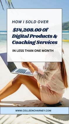 How I Sold Over $14,208.00 Of Digital Products & Coaching Services In Less Than One Month - Friends Writing, Online Course Ideas, Coaching Services, Building A Personal Brand, Course Ideas, Business Structure, Sales Funnel, Visual Branding, Marketing 101