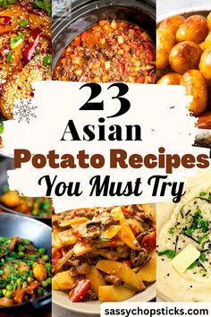 asian potato recipes Asian Potato Soup, Chinese Side Dish Recipes, Asian Potatoes Side Dishes, Asian Style Potatoes, Asian Potato Recipes, Asian Rice Dishes, Asian Potatoes, Easy Asian Dishes, Authentic Asian Dishes