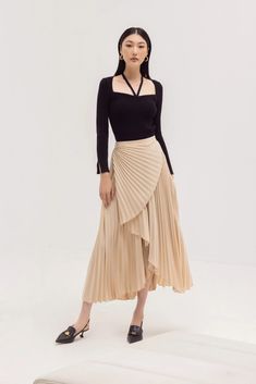 Asymmetrical Pleated Silk Skirt Midi Skirt High Waist Skirt Summer Skirt Long Skirt Summer Skirt Gift for Her Unique Skirt - Etsy Beige Pleated Asymmetrical Skirt, Beige Pleated Asymmetrical Maxi Skirt, Beige Asymmetrical Pleated Maxi Skirt, Asymmetrical Pleated Skirt In Beige, Beige Asymmetrical Pleated Skirt, Beige Stretch Pleated Skirt, Stretch Beige Pleated Maxi Skirt, Fitted Pleated Beige Maxi Skirt, Fitted Beige Skirt With Accordion Pleats