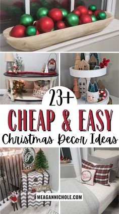 christmas decorating ideas that are easy and cheap