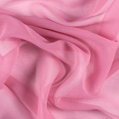 Mood's Premium Rapture Rose Silk Crinkled Chiffon is a sheer, lightweight and ethereal fabric with a subtle, crinkled texture. An excellent choice for fluid, top-weight garments, overlays, flowing scarves, and sheer insets such as ruffle details and draped extensions. 

Note: Dye lots are subject to change up to 10% in either direction. Ordering swatches is HIGHLY recommended for these products. Carnation Pink, Club Fashion, Silk Chiffon Fabric, Baby Pink Aesthetic, Mood Fabrics, Dress Forms, Muslin Fabric, Pink Silk, Fashion Fabric