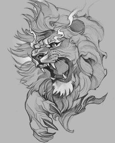 a drawing of a lion's head with its mouth open and the words esplora on it