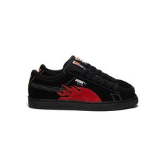 Cute Black Sneakers, Gym Shoes Black, Puma X Butter Goods, Edgy Work Outfits, Diy Clothes And Shoes, Affordable Shoes, Vintage Sneakers, Black Puma, Puma Suede