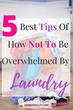 Overwhelmed by laundry? Here are the five best laundry hacks for busy moms, that will keep the laundry monster at bay. We wear our clothes every day and unless you have a ton of clothes that will allow you to never wash but once a month, laundry can really get out of hand. I am almost afraid to know the number of clothes that can pile up in months time. #laundryoverwhelmed #overwhelmedbylaundry #laundryhacksforbusymoms Laundry Hacks For Busy Moms, Kid Laundry, Laundry Cleaning, Laundry Tips, Messy Room, Once A Month, Mom Tips, Laundry Hacks, Mommy Blogger