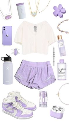 Trendy Clothing Stores, Summer Outfits Casual, Outfit Preppy, Purple Outfit, Preppy Fashion, Preppy Girl