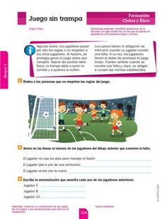 an article in spanish describing the benefits of soccer and how to use it for reading