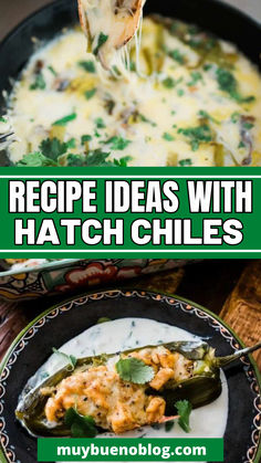 the recipe has been made with hatch chilies