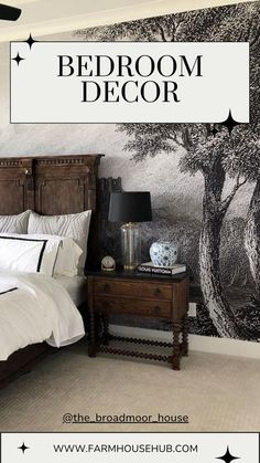 Bedroom Decor Ideas Black And White Modern Farmhouse, White Modern Farmhouse, Modern Farmhouse Home, Design A Space, Black And White Color