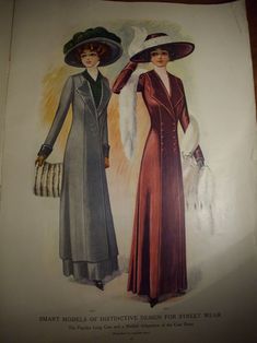 1909 Fashion, Edwardian Hat, Fashion Girl Design, Fashion Drawings, Antique Hats, Edwardian Dress, Vintage Lady, Fair Lady, Woman Dress