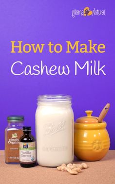 how to make cashew milk